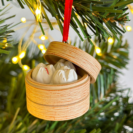 HANGING DECORATION: Dim Sum Steamer