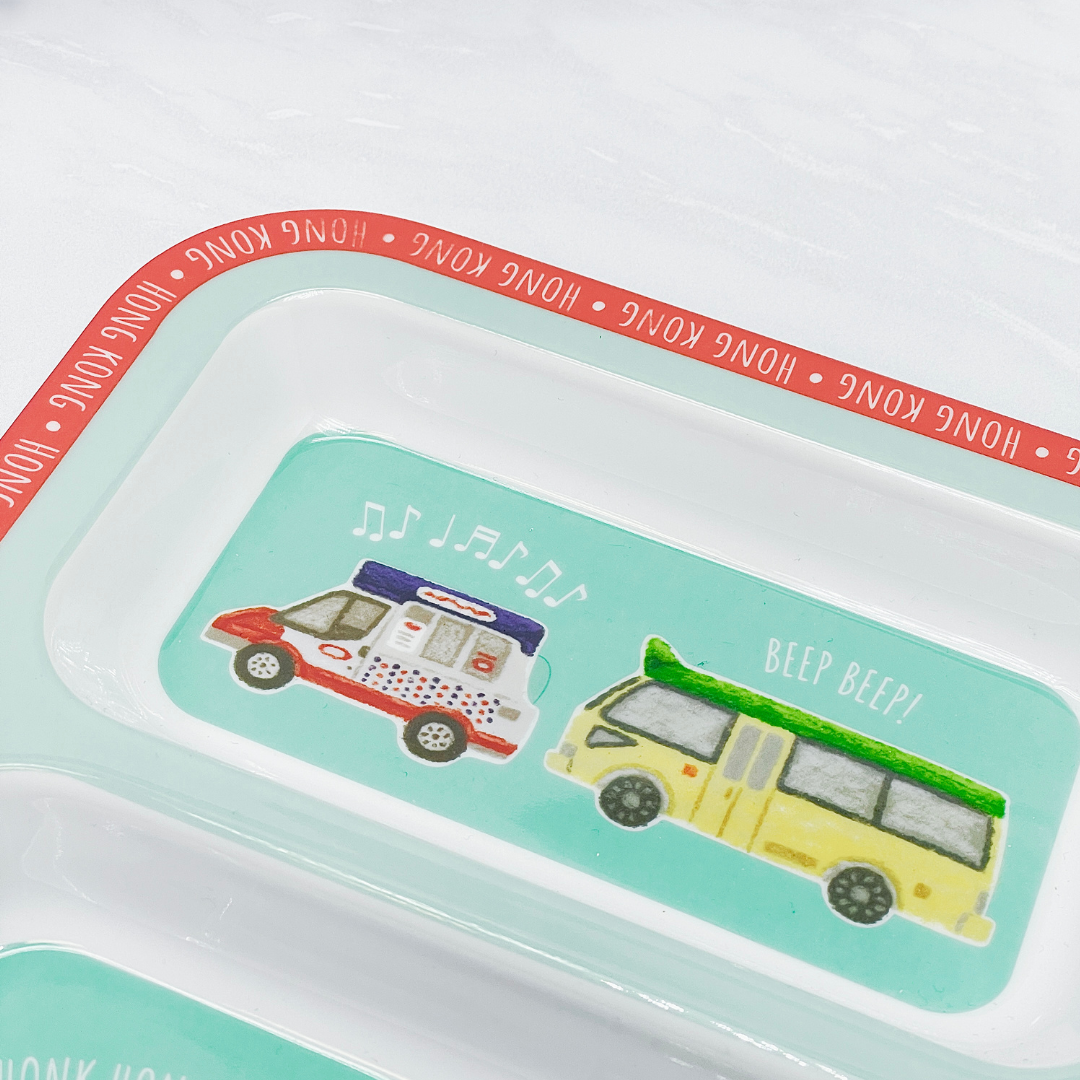 KIDS PLATE: Hong Kong Transport