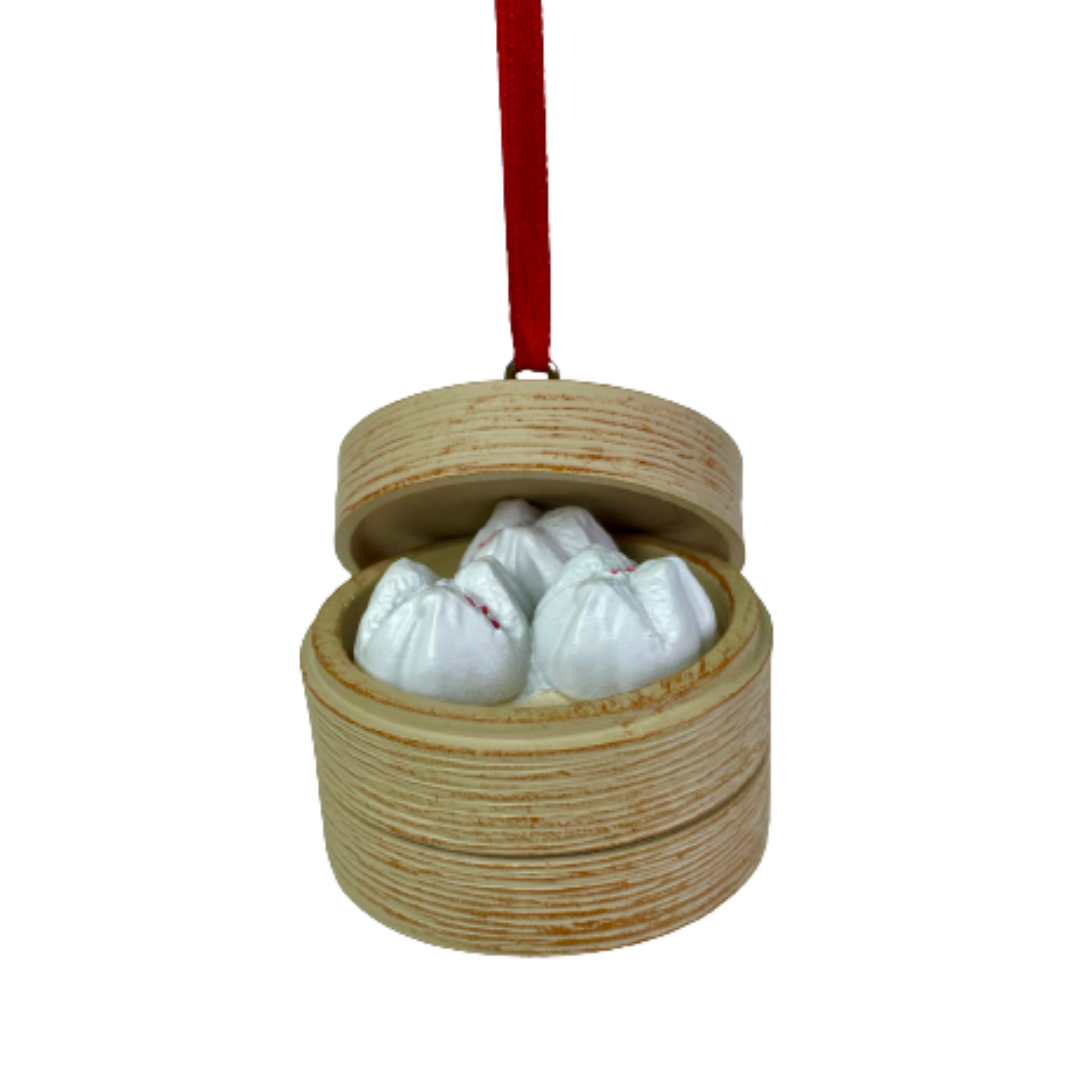 HANGING DECORATION: Dim Sum Steamer